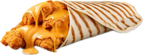 Cheesy Chicken Wrap